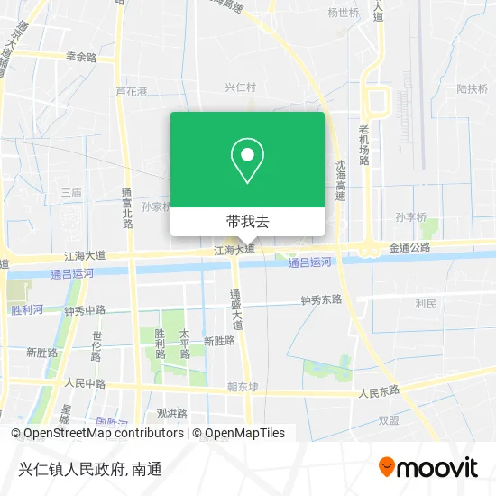 兴仁镇人民政府地图