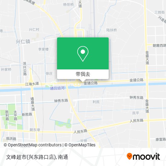 文峰超市(兴东路口店)地图