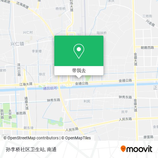 孙李桥社区卫生站地图