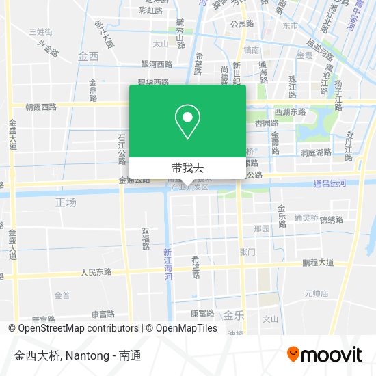 金西大桥地图