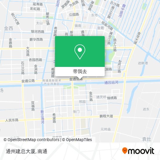 通州建总大厦地图