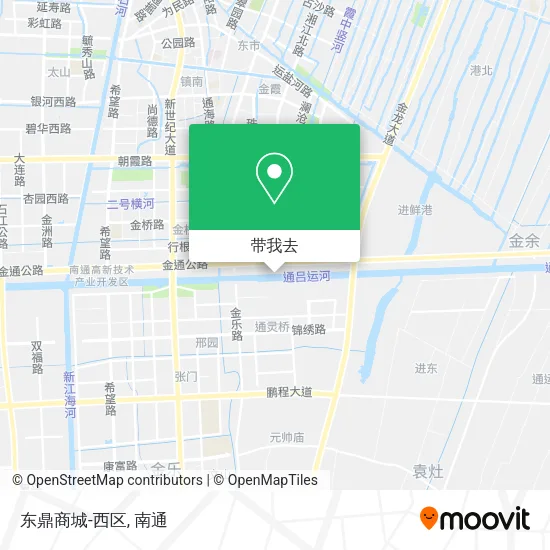 东鼎商城-西区地图