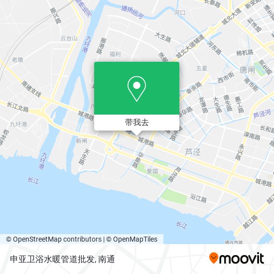 申亚卫浴水暖管道批发地图