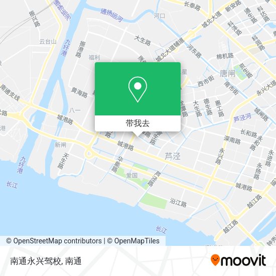 南通永兴驾校地图