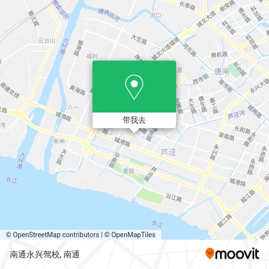 南通永兴驾校地图