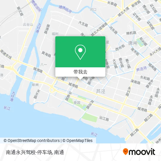南通永兴驾校-停车场地图