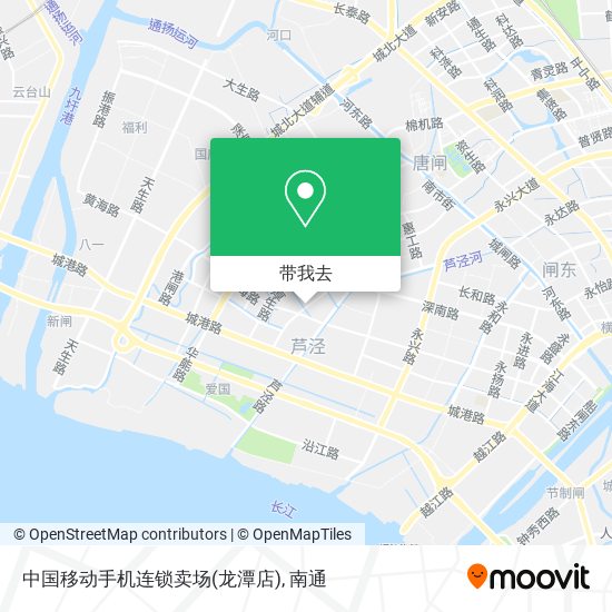 中国移动手机连锁卖场(龙潭店)地图