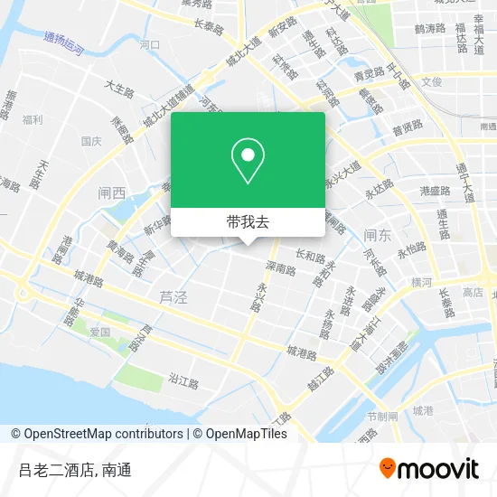 吕老二酒店地图