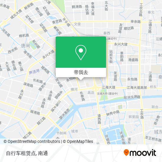 自行车租赁点地图
