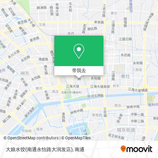 大娘水饺(南通永怡路大润发店)地图