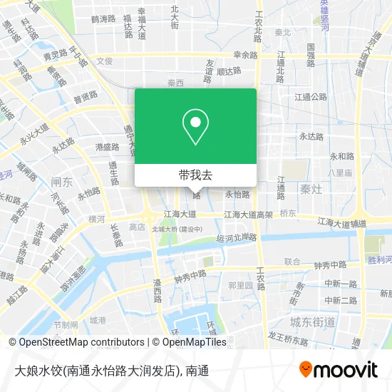 大娘水饺(南通永怡路大润发店)地图