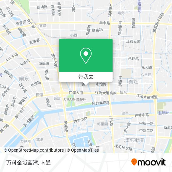 万科金域蓝湾地图
