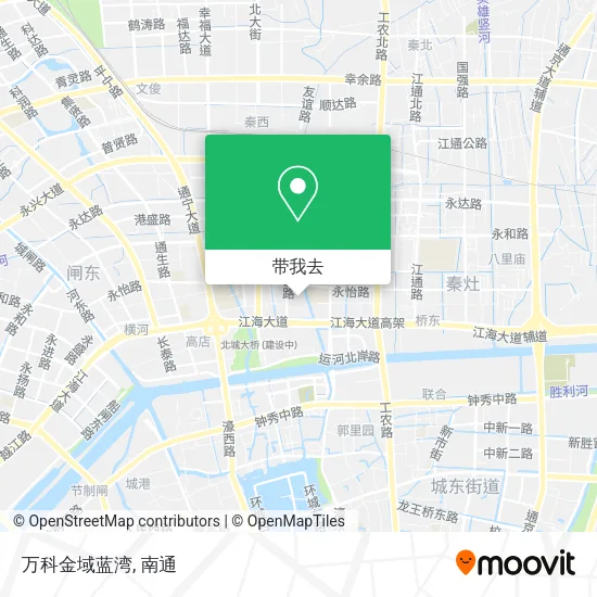 万科金域蓝湾地图