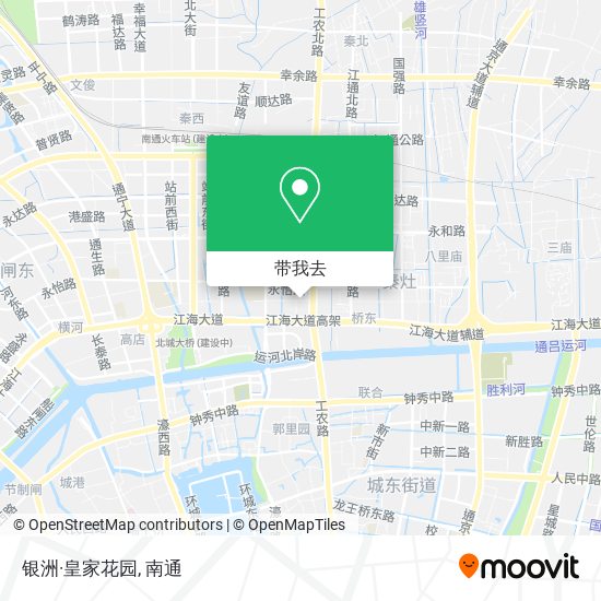 银洲·皇家花园地图