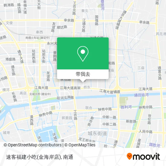 速客福建小吃(金海岸店)地图