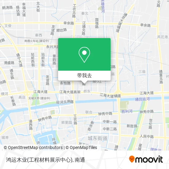 鸿运木业(工程材料展示中心)地图