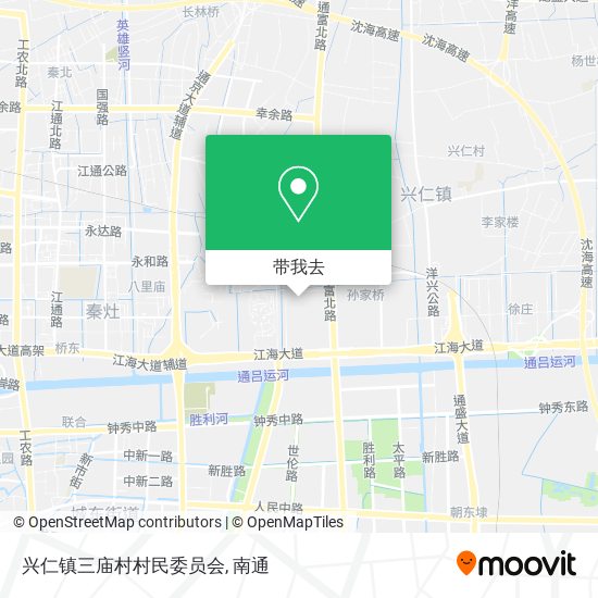兴仁镇三庙村村民委员会地图