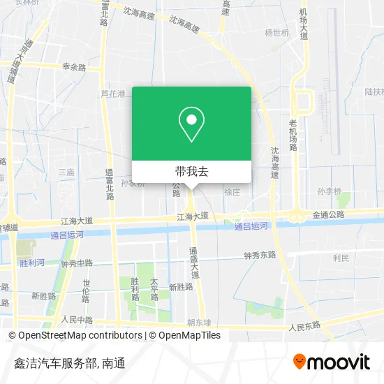 鑫洁汽车服务部地图