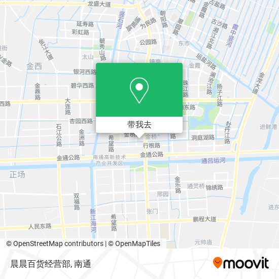 晨晨百货经营部地图