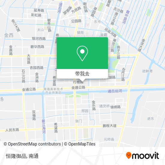 恒隆御品地图