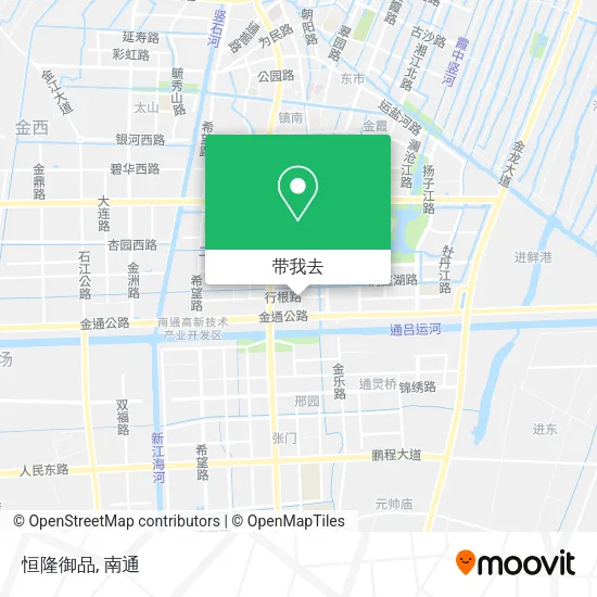 恒隆御品地图