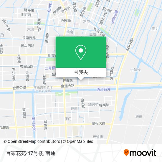 百家花苑-47号楼地图