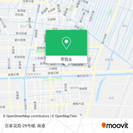 百家花苑-29号楼地图