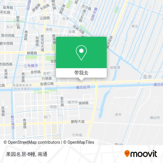 果园名居-8幢地图