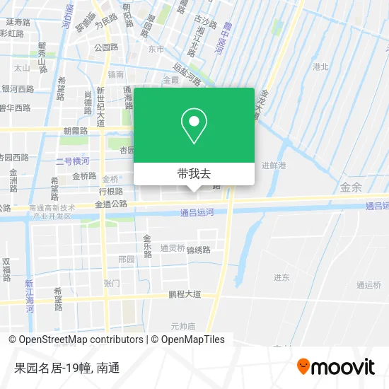 果园名居-19幢地图