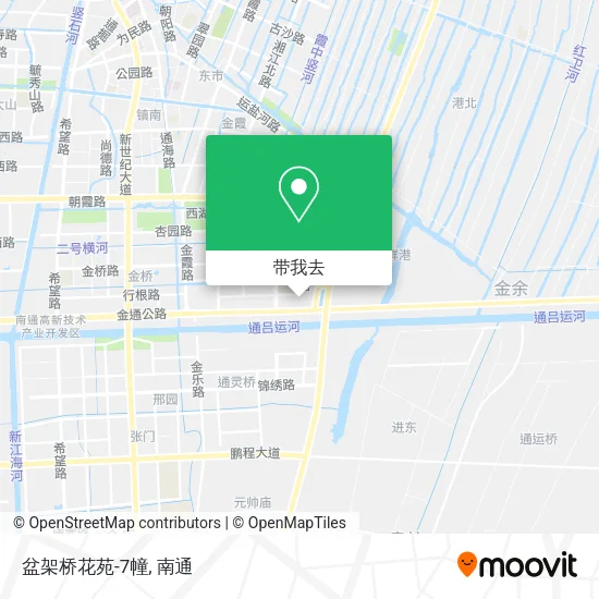 盆架桥花苑-7幢地图