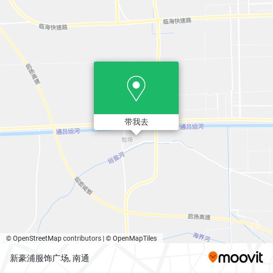 新豪浦服饰广场地图