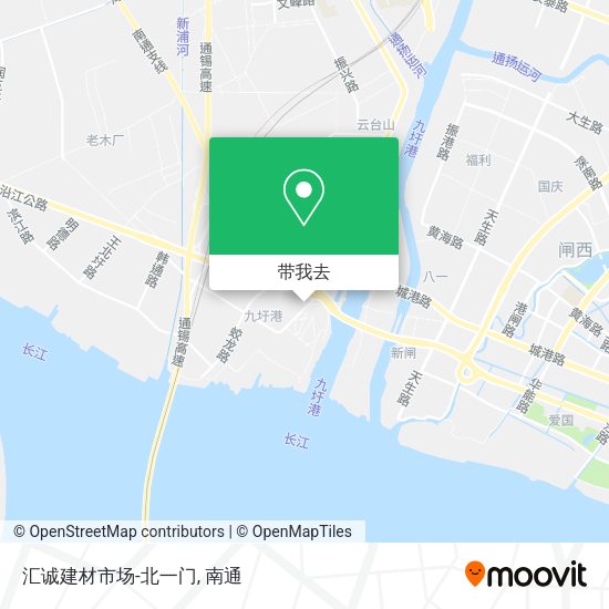 汇诚建材市场-北一门地图