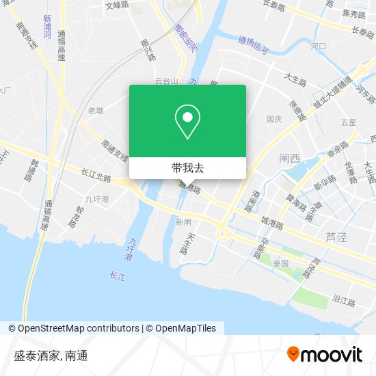 盛泰酒家地图