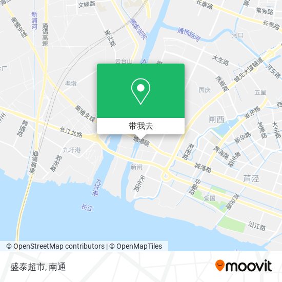 盛泰超市地图