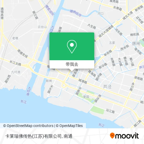 卡莱瑞佛传热(江苏)有限公司地图