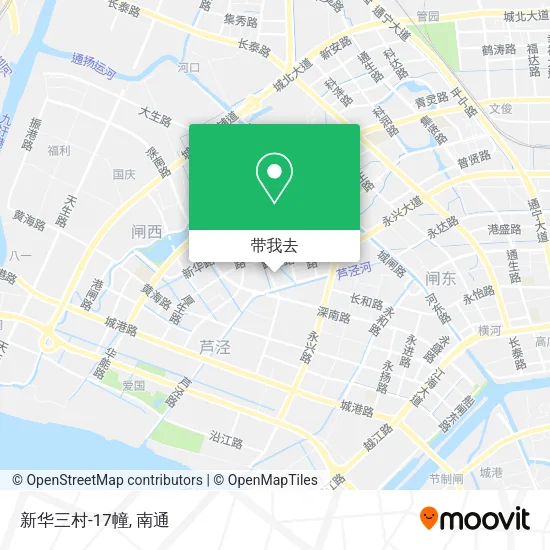 新华三村-17幢地图