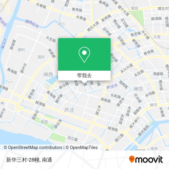 新华三村-28幢地图