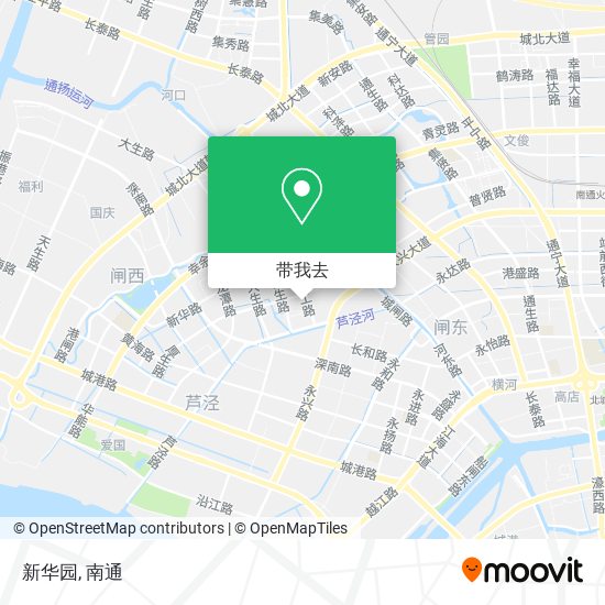 新华园地图