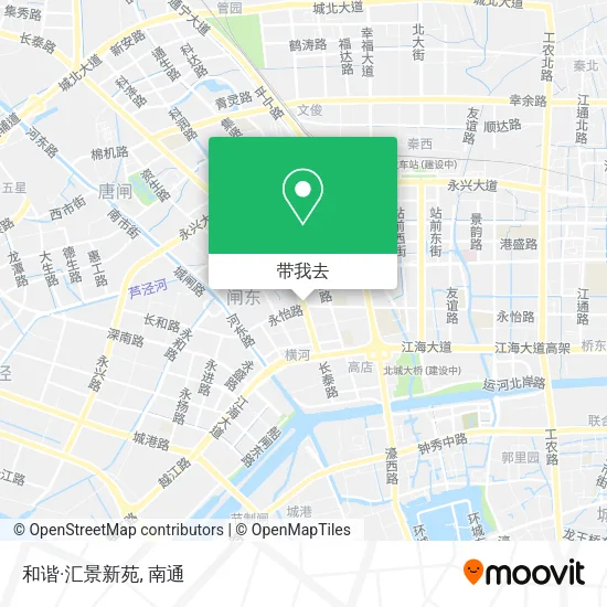 和谐·汇景新苑地图