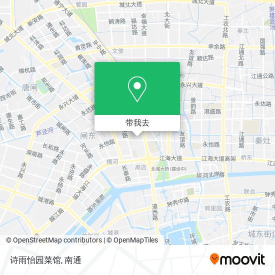 诗雨怡园菜馆地图