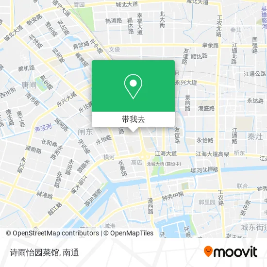 诗雨怡园菜馆地图