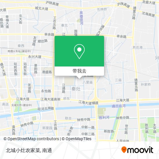 北城小灶农家菜地图