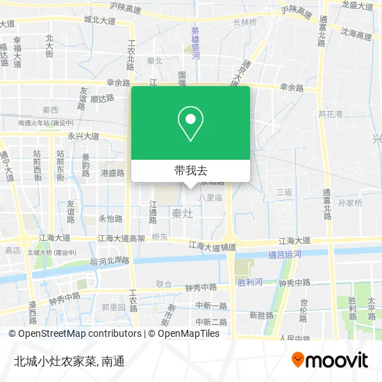 北城小灶农家菜地图