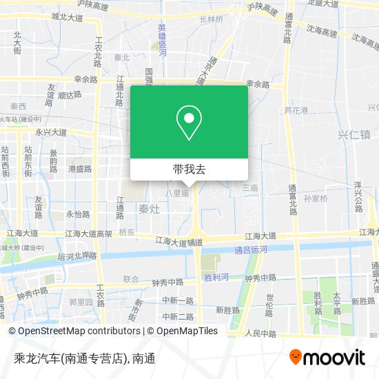 乘龙汽车(南通专营店)地图