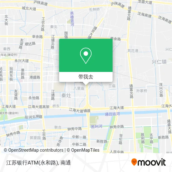 江苏银行ATM(永和路)地图