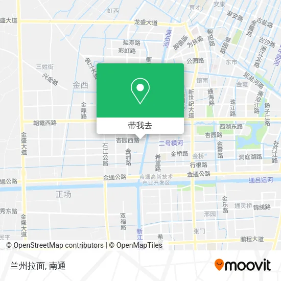 兰州拉面地图