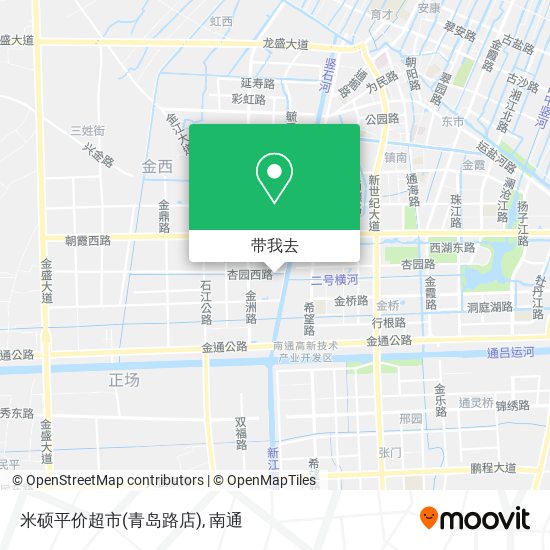 米硕平价超市(青岛路店)地图