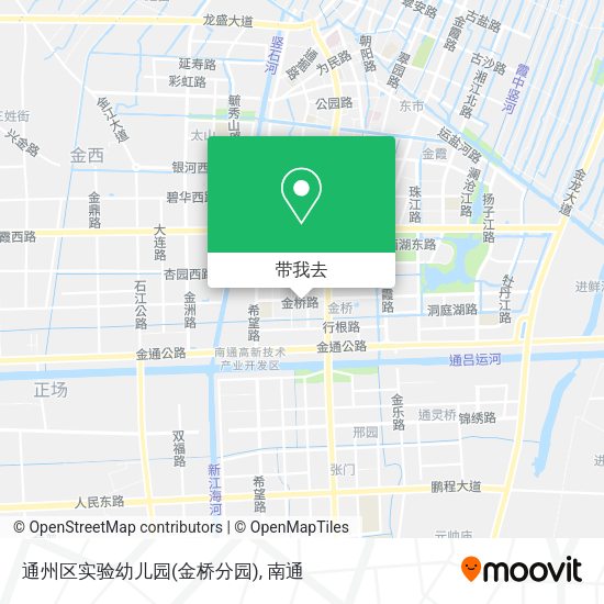 通州区实验幼儿园(金桥分园)地图