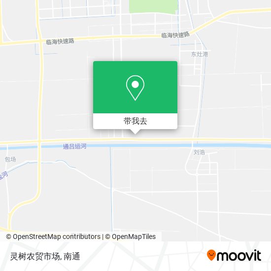 灵树农贸市场地图