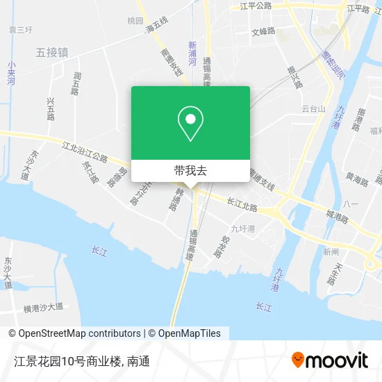 江景花园10号商业楼地图